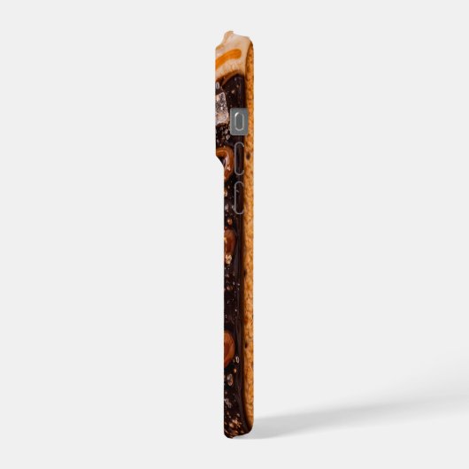 Cold Brew with Foam Inspired PopTart Coffee Vibes iPhoneケース (左側面)