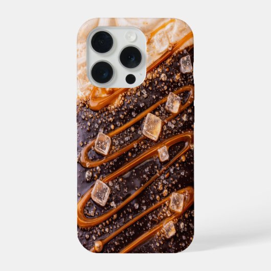Cold Brew with Foam Inspired PopTart Coffee Vibes iPhoneケース (裏面)