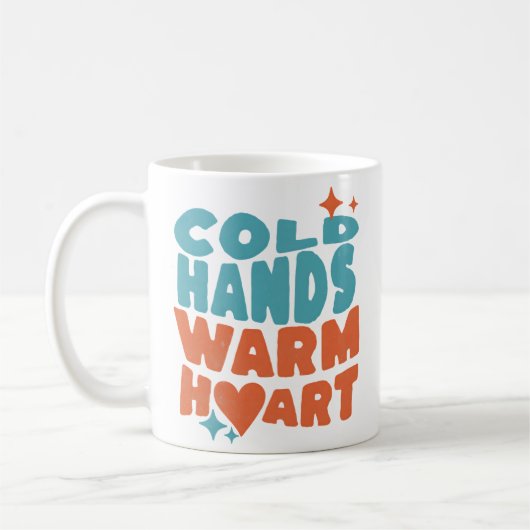 Cold Hands Warm Heart - Massage therapy / Nursing コーヒーマグカップ (左)