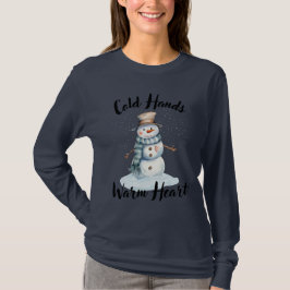 Cold hands warm heart  tシャツ