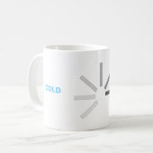 "COLD HOT"マグカップ コーヒーマグカップ (正面左)