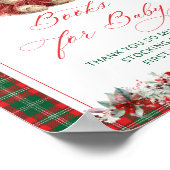 Cold Outside Teddy Bear Books for Baby Baby Shower ポスター (角)