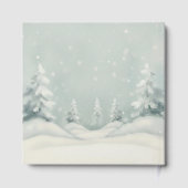 Cold Outside Winter Polar Bear Baby Shower  ゲストブック (裏面)