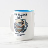 Cold Plunge Club ツートーンマグカップ (正面左)