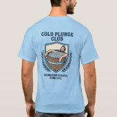 Cold Plunge Club Tシャツ (裏面)