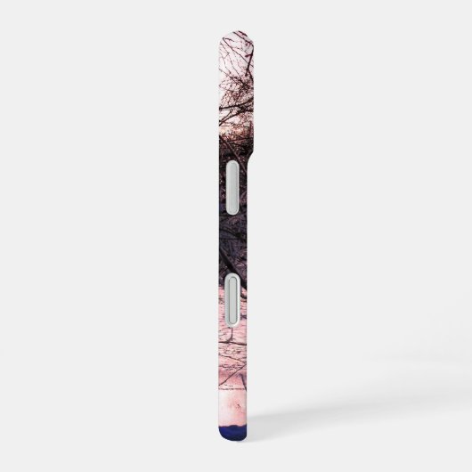 Cold River Hafren and sun iPhone 16ケース (右側面)