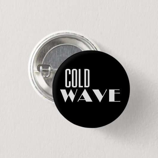 Cold Wave Button 缶バッジ (正面&裏面)