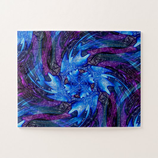 Cold Wintry Storm.... ジグソーパズル (横)