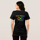 Coldplay Infinity トライブレンドTシャツ (裏面全面)