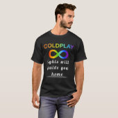 Coldplay Infinity Tシャツ (正面フル)
