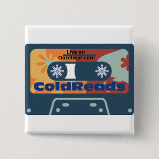 ColdReads：即興とスケッチコメディオープンマイク 缶バッジ