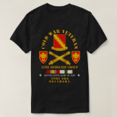 ColdVet 52nd Artillery Group Fort Sill OK w COLD S Tシャツ (デザイン正面)