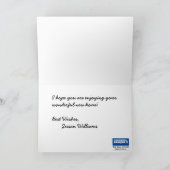 Coldwell Banker Notecard :ウェルカムホーム カード (内部)