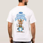 Coldyのホルスターメンズ Tシャツ (裏面)