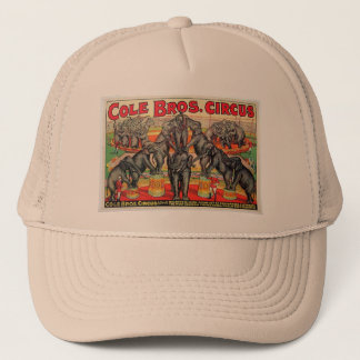 Cole Bros。 サーカス キャップ