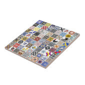 Coleção Azulejos タイル (側面)