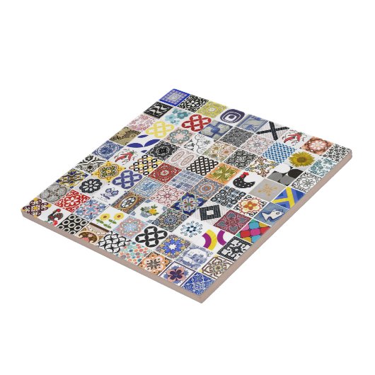 Coleção Azulejos タイル (側面)