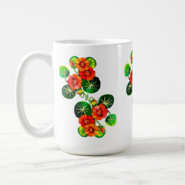 coleção Flores do Brasil capuchinha,  コーヒーマグカップ