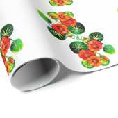 coleção Flores do Brasil capuchinha,  ラッピングペーパー (ロールコーナー)