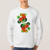 coleção Flores do Brasil capuchinha,  Tシャツ (正面)