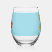  Colección exclusiva del Día del Padre ステムなしワイングラス (左)