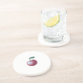 🍒 Colección: Sweet Cherry Classic – Timeless Eleg コースター (側面)