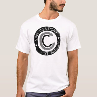 Colecreationsはティーを確立しました(黒及び白) Tシャツ