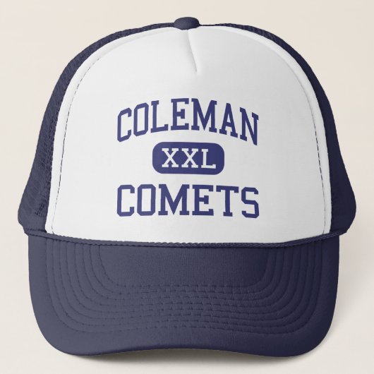 Colemanの彗星中間のColemanミシガン州 キャップ (正面)