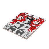 Colemanの(アイルランドの)紋章付き外衣 タイル (側面)