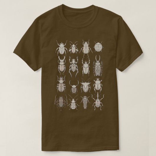Coleoptera  tシャツ (デザイン正面)
