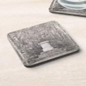 Coleortonホールのへのジョシュア・レノルズ記念碑、 コースター (左側)