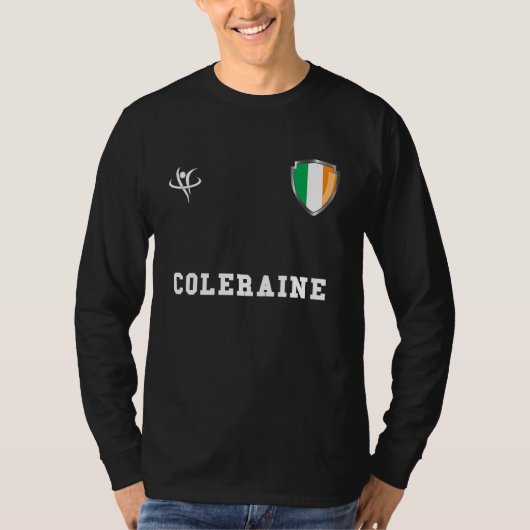 COLERAINE Ireland Vintage Sports Tシャツ (正面)