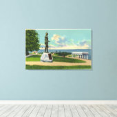 Coles Hill View of the Massasoit像 キャンバスプリント (インサイチュ (ウッドフロア))