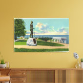 Coles Hill View of the Massasoit像 キャンバスプリント (インサイチュ (リビング))