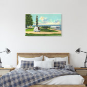 Coles Hill View of the Massasoit像 キャンバスプリント (インサイチュ (寝室))