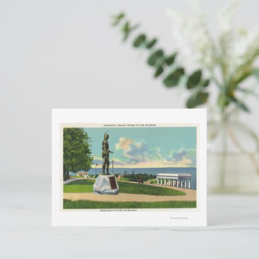 Coles Hill View of the Massasoit像 ポストカード (スタンド正面)