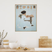 Coles Phillipsによるこれらのプレゼントですべての男性を知る ポスター (キッチン)