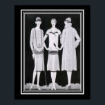 Coles Phillipsアールデコファッションプリント16x20 ポスター<br><div class="desc">多くの中の一つ、Coles Phillipsのアールデコ。20年代の活況を呈した白黒の広告</div>
