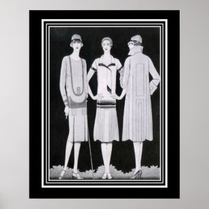 Coles Phillipsアールデコファッションプリント16x20 ポスター