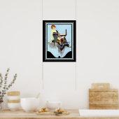 Coles Phillipsアールデコファッションプリント16x20 ポスター (キッチン)