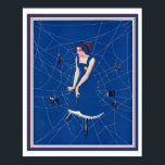 Coles Phillips Deco Spider Web Life Cover 16 x 20 ポスター<br><div class="desc">Coles Phillips Life誌1911 -アールデコ</div>