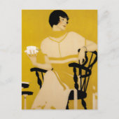 Coles Phillips Dinnerwareと「A Cup Of Tea」 ポストカード (正面)