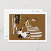 Coles Phillips Fadeaway Woman With Collie ポストカード (正面/裏面)