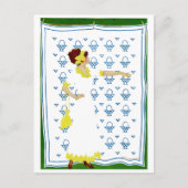 Coles Phillips Fadeway - County Fairの女性 ポストカード (正面)