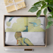 Coles Phillips 'Fadeway Girl' "A Quick Dip" 薄葉紙 (ギフト)