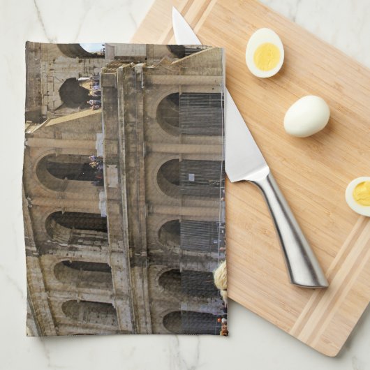 Colesseumはがき キッチンタオル (四つ折り)