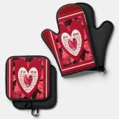 Coleus Close-up with John 3:16 鍋つかみ&鍋敷きセット (正面/裏面)