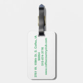 Colfaxのカントリークラブの荷物のラベル ラゲッジタグ (裏面縦)