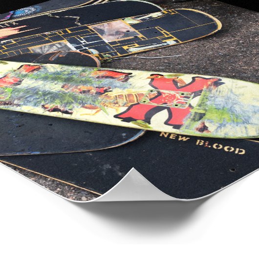 colfax skateboards ポスター (角)