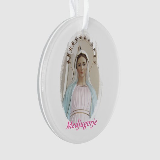 Colgante Medgujorge オーナメント (正面)